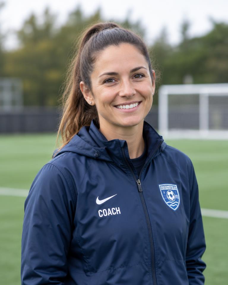 Portrait of Olivia Carter, Player Development Coach